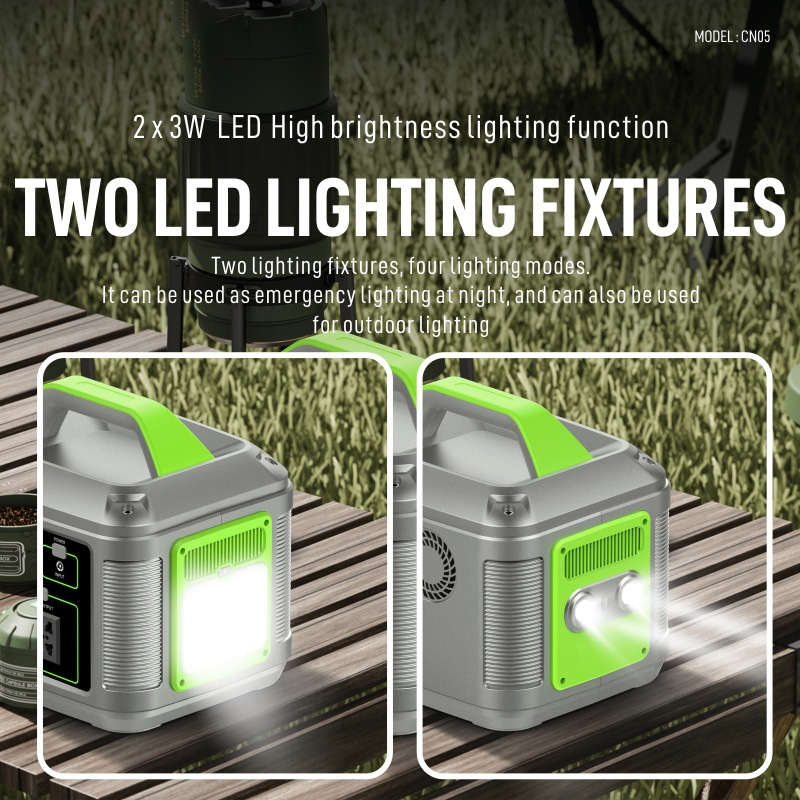 สถานีพลังงานแบบพกพาสำหรับแคมป์ - Ac Outdoor Power บทวิจารณ์และราคา