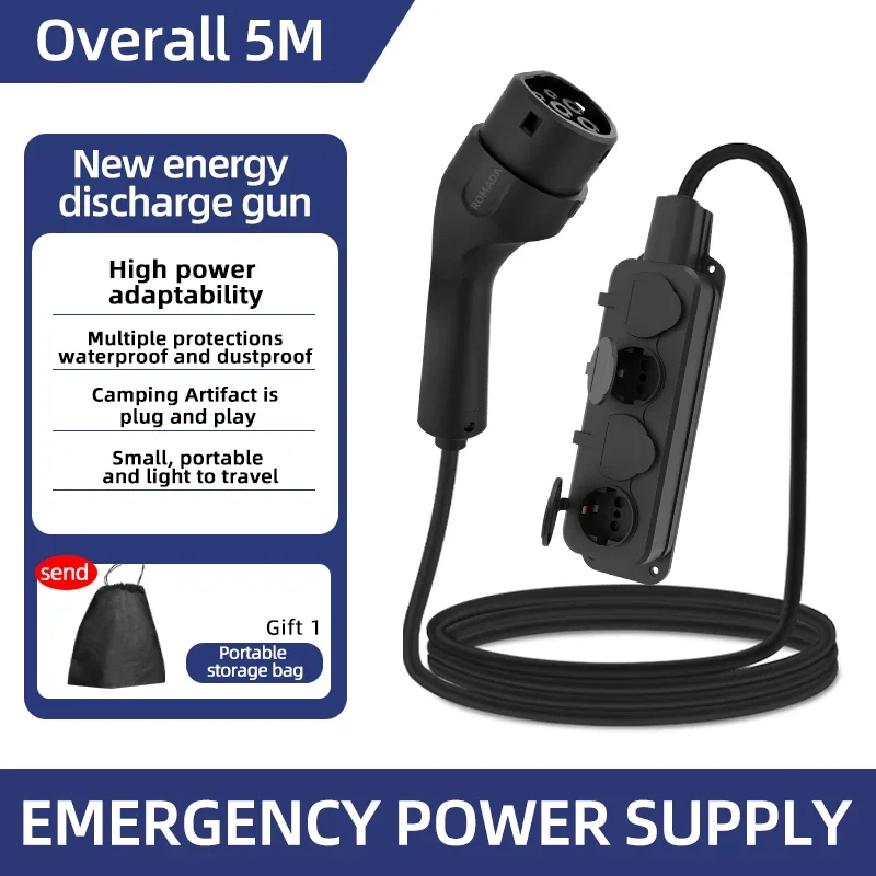 แบบพกพา 16A 4KW ไฟฟ้ารถ EV Cha - Ac Outdoor Power บทวิจารณ์และราคา