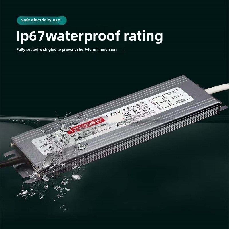 แหล่งจ่ายไฟ LED กันน้ำ IP67 AC - Outdoor Use Power Strip บทวิจารณ์และราคา
